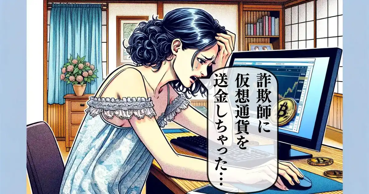 仮想通貨詐欺 送金