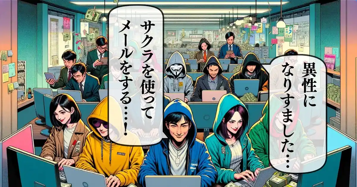 出会い系のサクラの違法行為