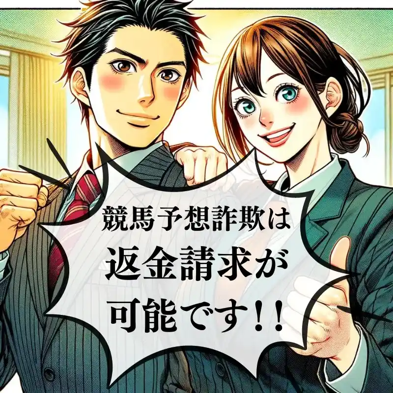 競馬予想詐欺 返金できる