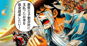 オートレース予想詐欺の返金方法