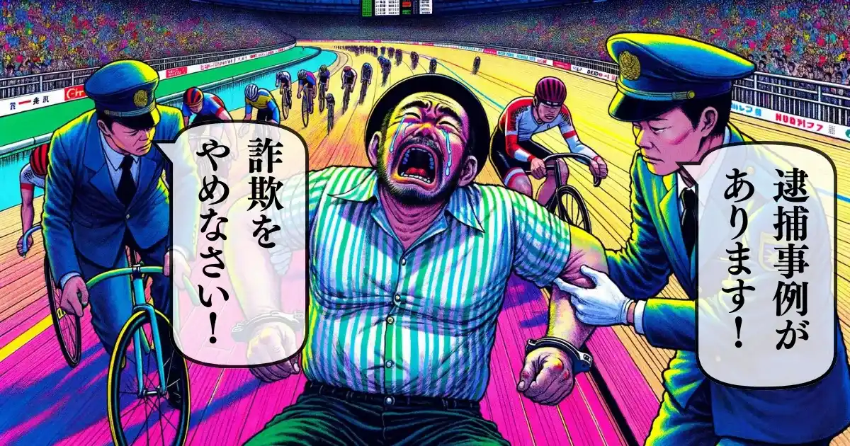 競輪 予想 詐欺 逮捕