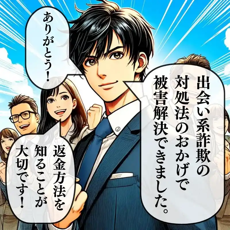 出会い系の返金成功事例