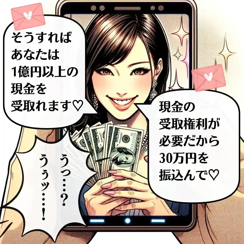 出会い系サクラの写真とメール