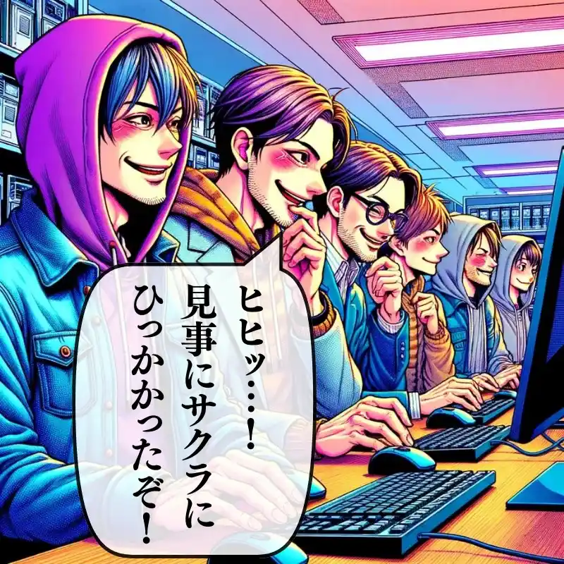 出会い系　悪質　サクラ　違法