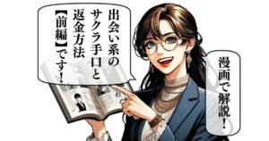 「出会い系のサクラ手口と返金」前編