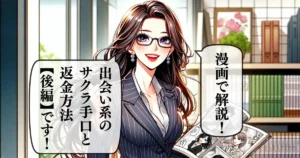 「出会い系のサクラ手口と返金」後編