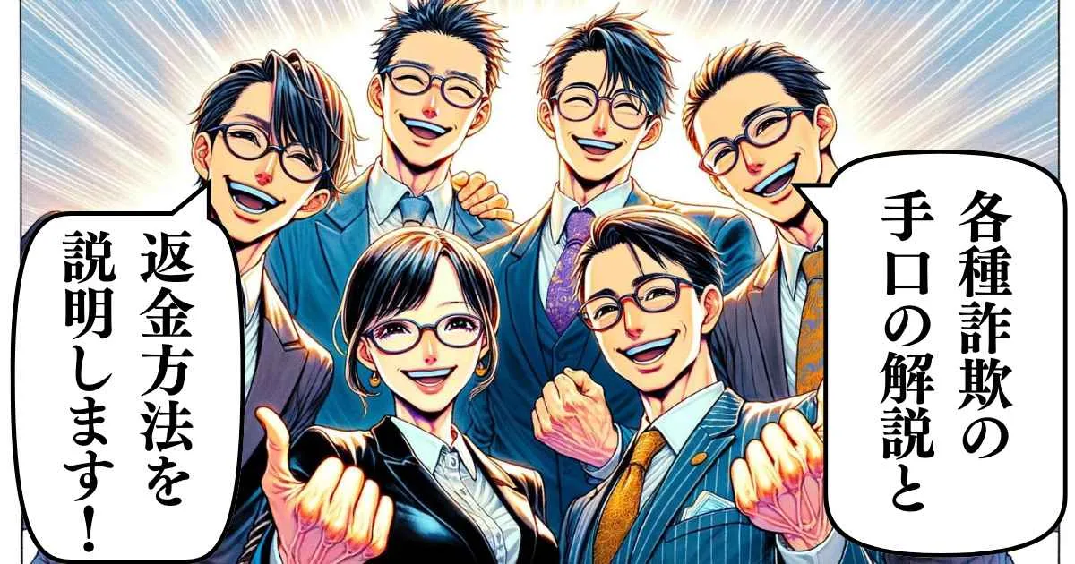 詐欺返金請求ナビ 返金方法解説