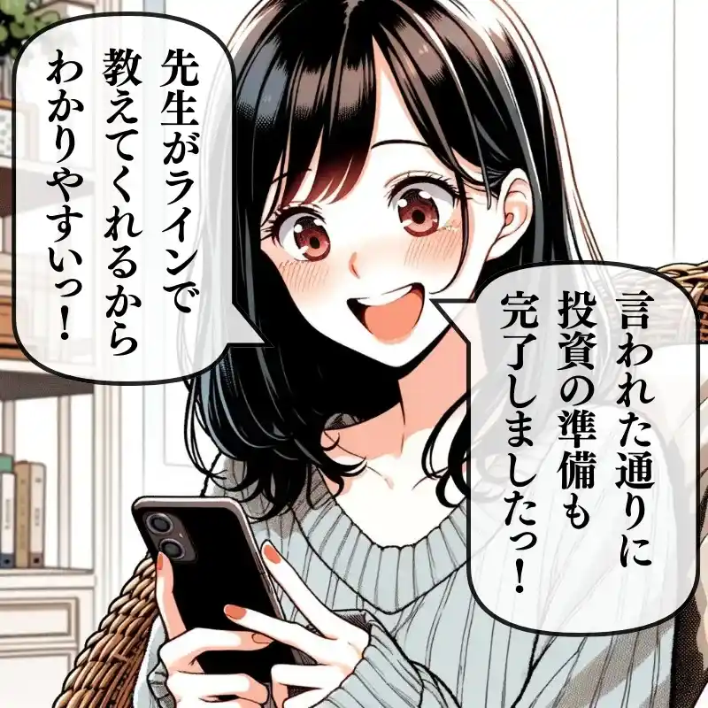 LINE投資詐欺 手口 対策