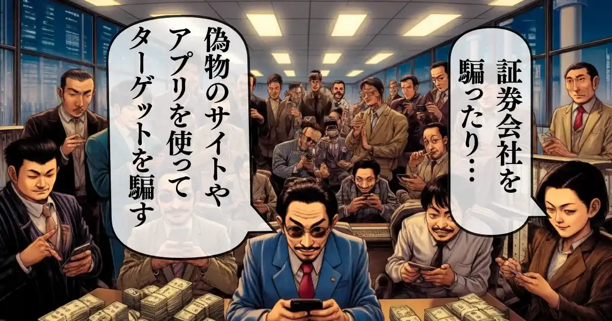 LINE投資詐欺 手口詳細