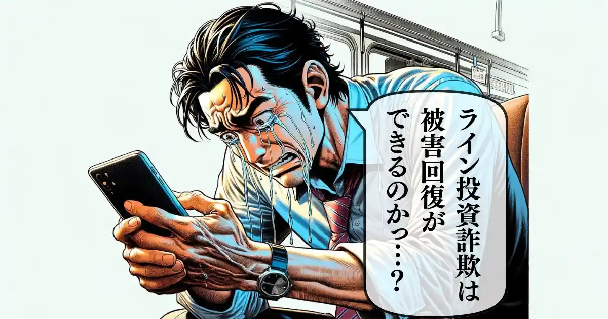 LINE投資詐欺 返金 (2)