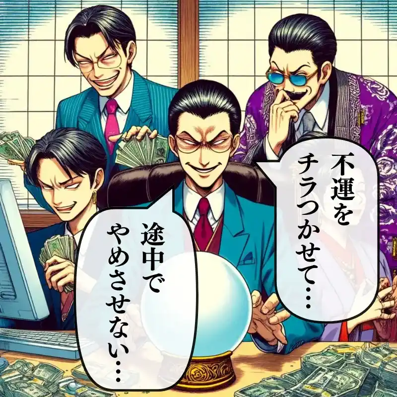 占い 詐欺業者 返金