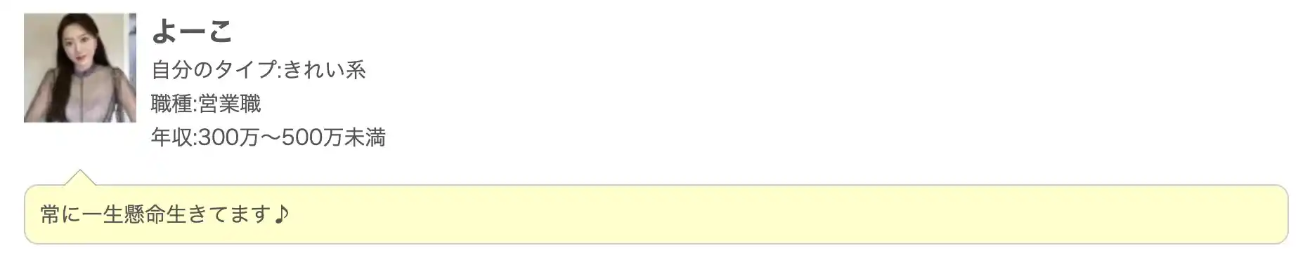 秘密マッチ 出会い系 サクラ よーこ