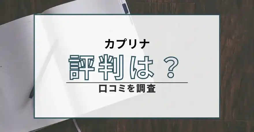 カプリナ 出会い系 マッチング サクラ 悪質 詐欺 違法 特定商取引法 怪しい 返金 運営会社 口コミ 評判